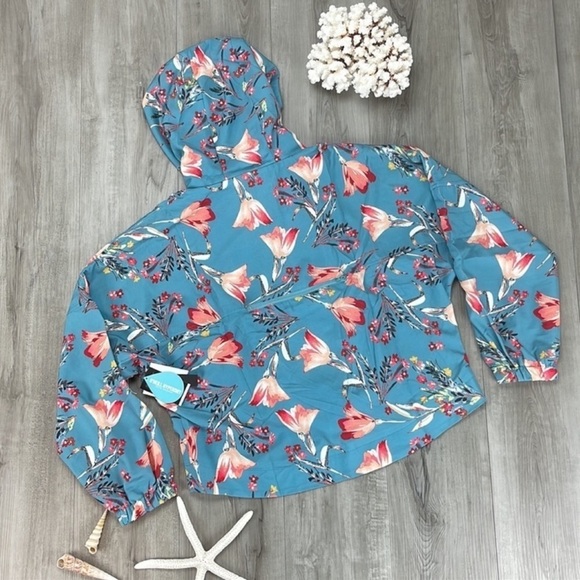 🔆O’NEILL🔆 LEXINGTON WATER PROOF WINDBREAKER JACKET Turns into a backpack - Picture 15 of 15